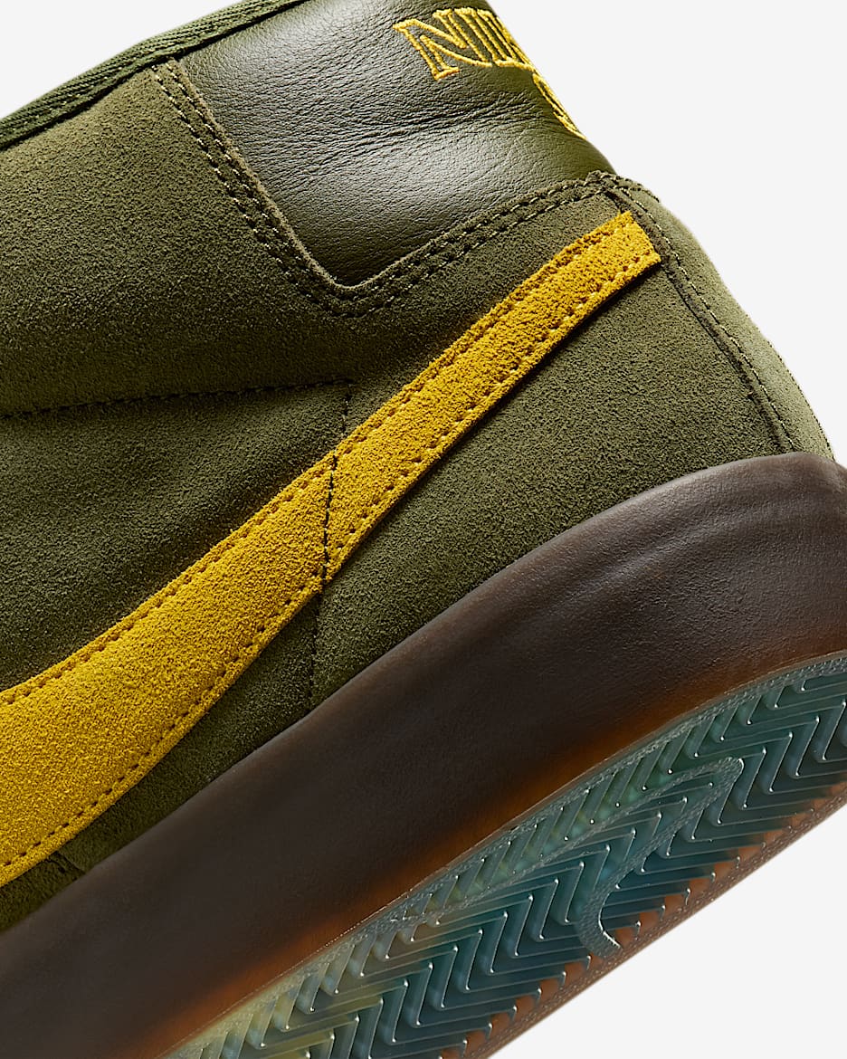 Nike sb zoom blazer mid sequoia on sale